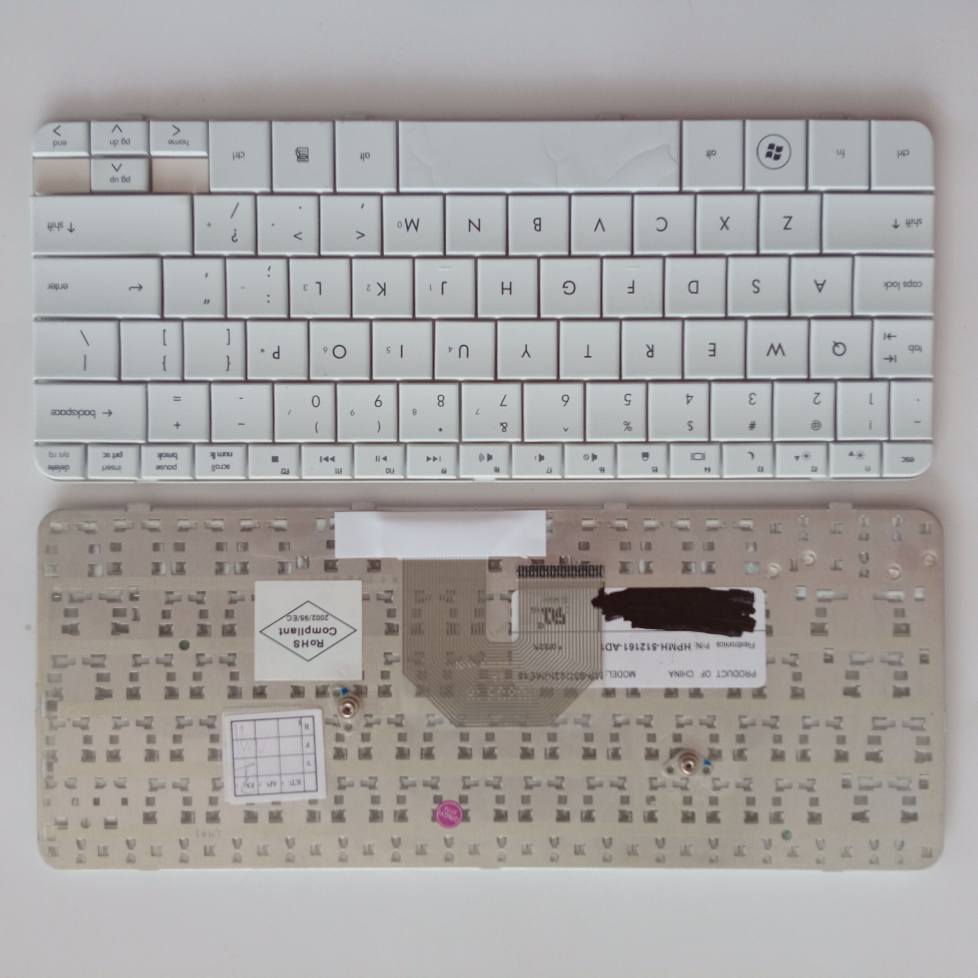 Picture of New Replacement Laptop Keyboard For HP DV2 WHITE US Layout